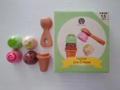木製アイスクリームセット