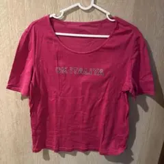 OK ITALIYA ピンク 半袖Tシャツのサムネイル