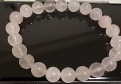ローズクォーツ風　ブレスレット　ピンク
