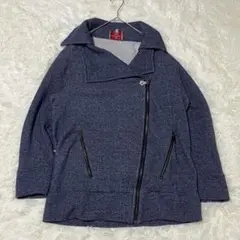 美品✨ヴィヴィアンウエストウッド オーブジップ ニットライダース ネイビー 2