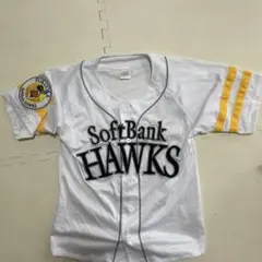 SoftBank Hawks ユニフォーム ホワイトSサイズ