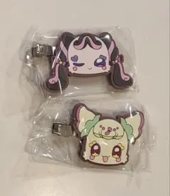 プリキュア ヘアクリップ　プリルン　メロロン　2点セット