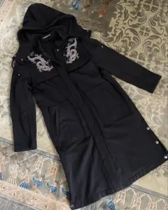 ヴィヴィアンタム ロングコート チャイナコート マオカラー アンゴラ 黒 コート｜全商品｜VIVIENNE TAM（ヴィヴィアンタム）公式