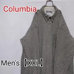 T15【US輸入】Columbia(コロンビア)　長袖シャツ【XXL】チェック