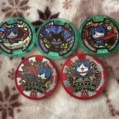 妖怪ウォッチ 妖怪メダル フユニャン5枚セット