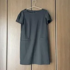 UNIQLOユニクロ☆チュニックワンピース 黒　フォーマル　M 新品未使用