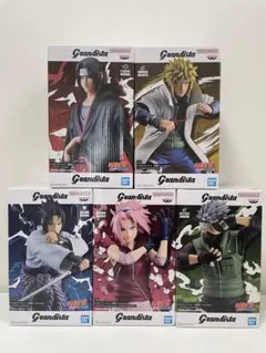 NARUTO Grandista フィギュア 5体セット