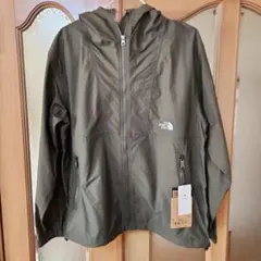 【新品未使用】ザ ノースフェイス コンパクトジャケット　カーキ　メンズS