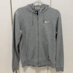 NIKE ジップアップパーカー グレー