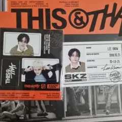 straykids スキズ this&that リノID トレカ