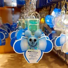 ミッキーマウス ラメ入りカチューシャキーホルダー