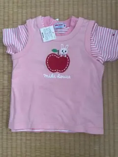 ミキハウス ピンク タンクトップ　Tシャツ