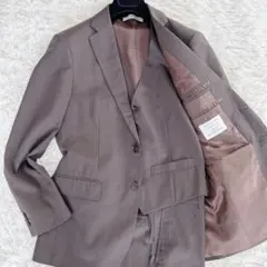 美品✨ユナイテッドアローズ 3ピース スーツ セットアップ ブラウン Lサイズ