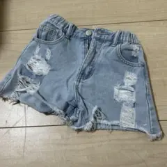 SHEIN ダメージ加工ショートパンツ 97