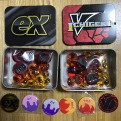 ポケモンカード　ダメカンケース　コイン　ポケカ　イチゲキ　一撃　ex