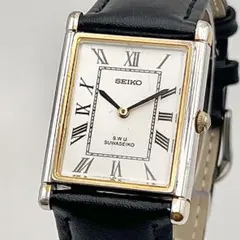 新品電池】ヴィンテージ SEIKO タンク 6530-5590 メンズ腕時計 - メルカリ