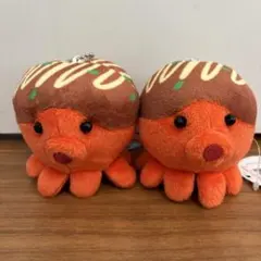 【新品】たこ焼きマスコット 2個セット　ボールチェーン付きのサムネイル