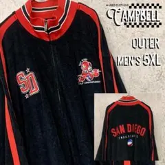 【希少5XL☆US輸入】NBAコンキスタドアーズ両刺繍トラックジャケット