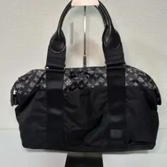 デイリーラシット✖️Columbia トートバッグ PU8050 ブラック 総柄 