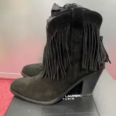 サンローラン　ショートブーツ　ウエスタンブーツのサムネイル