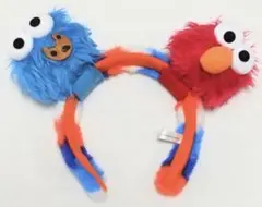USJ セサミストリート カチューシャ エルモ クッキーモンスター