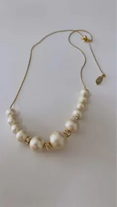 コットンパール　ネックレス