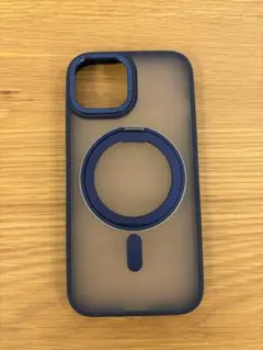 iPhone 15 ケースメタルリングスタンド付き（MagSafe対応）