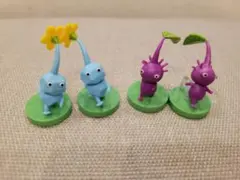 ピクミン　Pikmin　チョコエッグ　氷ピクミン&紫ピクミン各2