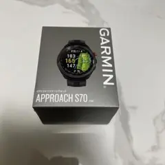 新品未使用GARMIN Approach S70 47mm GPSゴルフウォッチのサムネイル