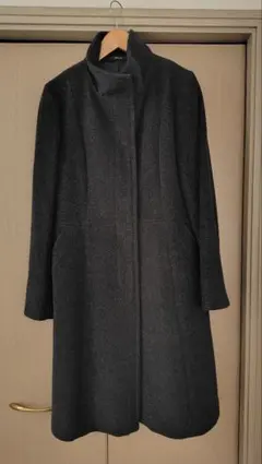 COMME CA ISM ロングコート　L　アンゴラ