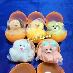 mojojojo ぬいぐるみマスコット 全5種類 コンプ ガチャ ㉚