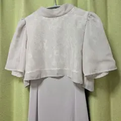 2way ボトルネックショートボレロ&マーメイドキャミワンピース