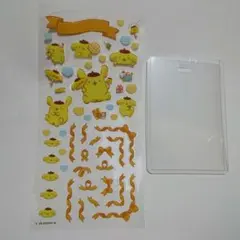 硬質ケース　デコシール　推し活　エンジョイアイドルシリーズ　ポムポムプリン