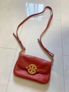 ［美品］トリバーチ　ショルダー  オレンジ　ポシェット