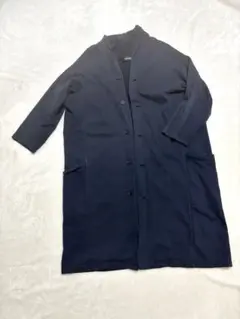 zucca ブラックファー付きロングコート1990年代 zucca ブラックファー付きロングコート1990年代