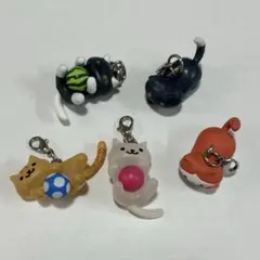 ねこあつめ2 めじるしアクセサリー　全5種　ガチャガチャ