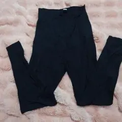 AIRism ブラック マタニティパンツ Lサイズ10分丈