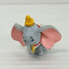 ディズニー ダンボ 黄色い旗持ち 指人形 ソフビフィギュア