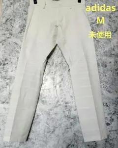 アディダス ゴルフパンツ M メンズ 白 ボーダー 新品 未使用