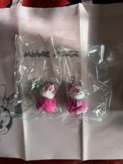 チップとデール　ミニぬいぐるみチャーム　2個セット トートバッグ付き