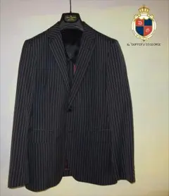 The DUFFER of ST.GEORGE ネイビー ストライプ スーツ