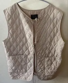 Kistane★キルティングベスト★FREE