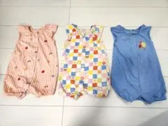 ネクストベビー ロンパース 3枚セット 74サイズのサムネイル