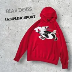 BIAS DOGS SAMPLING SPORT パーカー 定価1.8万 日本製