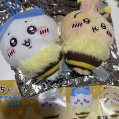 ちいかわ ハチさんぬいぐるみ セブンイレブン うさぎ＆ハチワレ