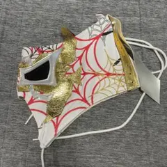 ケンドー・カシン 試合用マスク 白 未使用新品 プロレス
