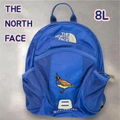 新品未使用品⭐︎THE NORTH FACE⭐︎8L リュック　子供用　青ブルー　鳥