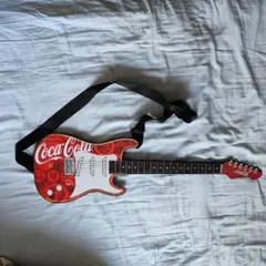 Coca-Cola エレキギター ストラップ付き