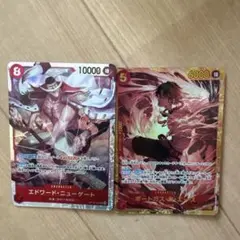 ワンピースカード 決戦の刻 二点セット ポートガス・D・エース SEC
