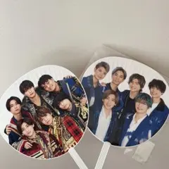 SixTONES カウコン 集合 うちわ